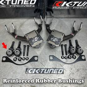 Ktd-fur-881 K-tuned Front Upper Camber Kit Control Arms For 88-91 Civic Crx Ef