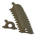 4677110b K100102 Moog Alignment Shim Rear