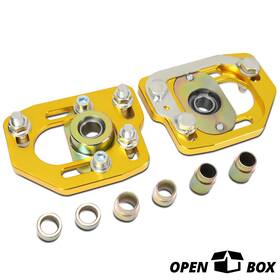 Ko56788s Ko Speed Open-box For 90-93 Ford Mustang Front Adjustable Camber/caster Plates Kit Gold