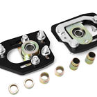 Kos-cbkpltfm90bk Ko Speed For Ford Mustang Front Aluminum Adjustable Plates Kit