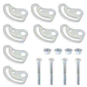 Qs457104qr Lablt Front Camber And Alignment Caster Bolt Kit Pair For 2000-18 Gmc Sierra 1500