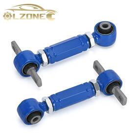 Lz-9802b Lzone Blue Adjustable Rear Camber Control Arm Kit For 1988-2000 Honda Civic Eg Ej Ek