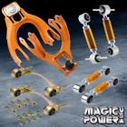 Magicpowerusa Acura Integra Yellow Front Gold Rear Camber Toe Arm