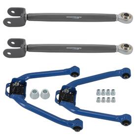 04nfbv Maxpeedingrods Front Camber Rear Toe Control Arms For Nissan 350z G35 Rwd 2003-2009 Adjustable