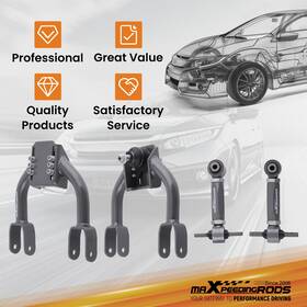 059ugx Maxpeedingrods Front Upper Control Arm And Rear Camber Kit For Honda Civic Del Sol 93-97 Integra