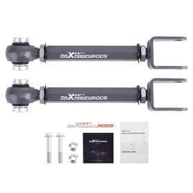09yoxs Maxpeedingrods 2pcs Adjustable Rear Toe Control Arms Left Right For 2015-2023 Ford Mustang S550