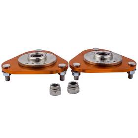 0k27b9 Maxpeedingrods Front Steel Camber Caster Plates Coilover Alignment Fit Toyota Celica 2000-2006