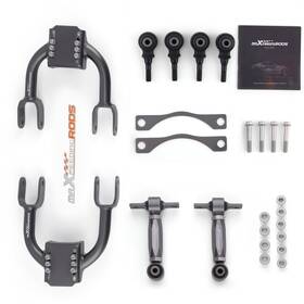 Maxpeedingrods 0r1lb4 Front Upper Control Arms With Ball Joints Rear Camber Kit For Acura Integra 1994-01