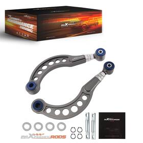 17c8la Maxpeedingrods 2x Adjustable Rear Upper Camber Arms For 2006-2015 Honda Civic Sedan Lx Ex Dx Si