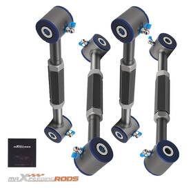 Maxpeedingrods 196gt8 4pcs Adjustable Rear Camber Toe Arms Kit For 1998 1999 2000-2002 Honda Accord