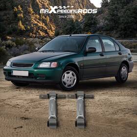 1jbvcg Maxpeedingrods 2x Rear Adjustable Upper Camber Arm Rod For 1988-2000 Honda Civic Crx Del Sol Eg 1jbvcg Maxpeedingrods 2x Rear Adjustable Upper Camber Arm Rod For 1988-2000 Honda Civic Crx Del Sol Eg