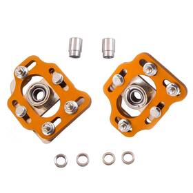 1kzvwh Maxpeedingrods Coilover Upper Strut Top Mount Fits For Ford Mustang 1979 -1989 Caster Plate