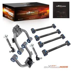 1snpjt Maxpeedingrods Adjustable Front And Rear Upper Lower Camber Arms Set For 2003-2007 Honda Accord