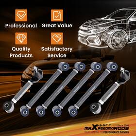 210upv Maxpeedingrods Rear Upper Lower Control Camber Arms For 2003 2004 2005 2006 2007 Honda Accord