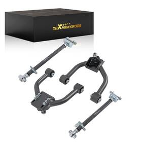 2ac0l5 Maxpeedingrods 4pcs Adjustable Front Upper Control Rear Camber Arm Kit For 08-12 Honda Accord