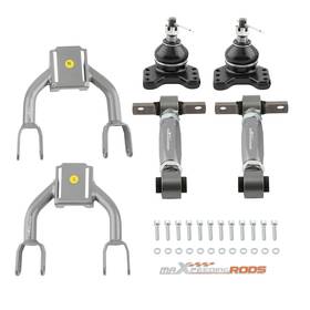 2ap6th Maxpeedingrods Front Upper Control Arms Rear Camber Kit For Honda Civic Del Sol Acura Integra