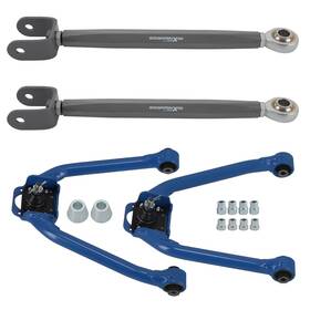 2viwtz Maxpeedingrods Front Upper Camber Arm Rear Toe Kit For Nissan 350z Infiniti G35 Rwd 2003-2009