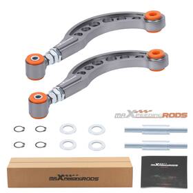 2zksfx Maxpeedingrods 2pcs Adjustable Rear Upper Camber Arms Set For Honda Acura Csx-s 2006-2014 2015
