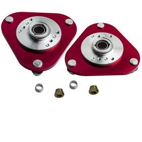 346qkr Maxpeedingrods 2pcs Suspension Kits Coilover Top Hat Camber Plates For Toyota Celica 2000-2006