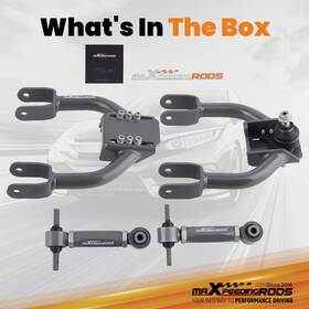 3kp2w6 Maxpeedingrods Suspension Front Upper Control Arms Rear Camber Kit For Honda Civic Eg 92-95