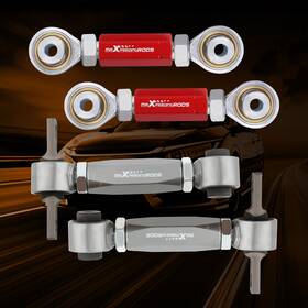3lcv60 Maxpeedingrods Rear Adjustable Upper Camber Toe Arms For 88-00 Honda Civic 90-01 Acura Integra