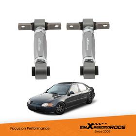 3qb9f5 Maxpeedingrods Adjustable Rear Suspension Upper Camber Control Arm Rod For 88-00 Honda Civic