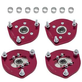 3y0n1k Maxpeedingrods 4pcs Suspension Kit Camber Plates Top Hat Mounts For Toyota Camry Xv40 07-11