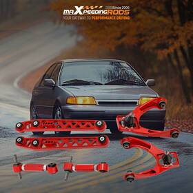3yhpn6 Maxpeedingrods Adjustable Front And Rear Camber Kit Lower Control Arm For 1996-2000 Honda Civic