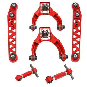 45f8rw Maxpeedingrods Aluminum Lower Control Arm Front And Rear Camber Kit For Honda Civic 1996-2000