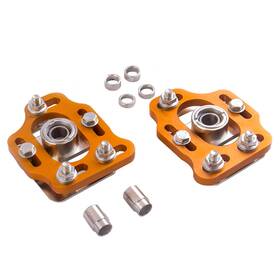 4ew9xd Maxpeedingrods Front Camber Plate For Ford Mustang 1979-1989 Gt Lx Hatchback Alignment Kit