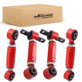 4fjri9 Maxpeedingrods Adjustable Rear Camber Toe Arm Kit Alignment For 1990-2001 Integra Da Dc2 Db