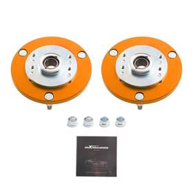 4n7h3e Maxpeedingrods Front Pillow Ball Bushing Top Upper Mounts For Bmw E46 3 Series Camber Plate