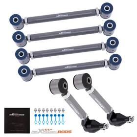 4ze97n Maxpeedingrods Rear Upper Lower Camber Control Arms For 2003-2007 2008 Honda Accord Acura Tsx