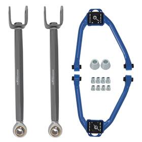 62qde1 Maxpeedingrods Front Camber Rear Toe Control Arms For Nissan 350z G35 Rwd 2003-2009 Adjustable