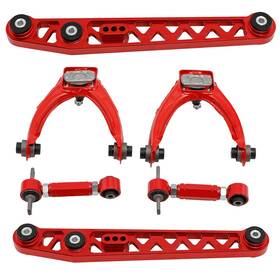 6sth9x Maxpeedingrods Adjustable Front And Rear Control Arms Camber Kits For 1996-2000 Honda Civic
