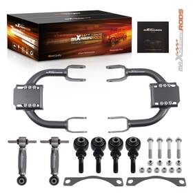6zjq2c Maxpeedingrods Front Upper Control Arms With Ball Joints Rear Camber Kit For Acura Integra 1994-01