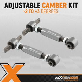 70ktyr Maxpeedingrods 2x Adjustable Rear Camber Arm Kit For 88-00 Honda Civic 97-01 Cr-v Acura Integra