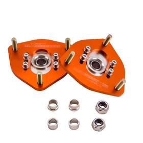 7k10au Maxpeedingrods Pillow Ball With Camber Plate Front Top Mount For Nissan S13 S14 S15 200sx 240sx