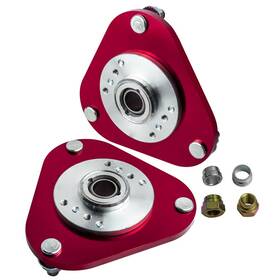 81zm3x Maxpeedingrods 2 Pcs Coil Spring Front Mount Camber Plates For Toyota Celica 2000-2006