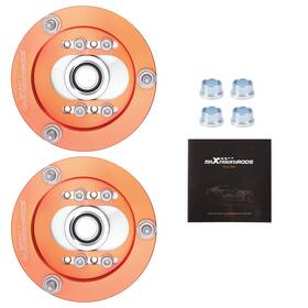843d7n Maxpeedingrods Adjustable Camber Plate Top Upper Mount For Bmw E46 3-series