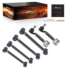 8473af Maxpeedingrods 6x Rear Upper Lower Camber Arms Set For 2004-2008 Acura Tsx 2003-07 Accord Fwd