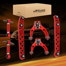 8ra017 Maxpeedingrods 6x Front Rear Control Arm Adjustable Camber Kit For 1996-2000 Honda Civic