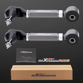 8u70kx Maxpeedingrods 2x Adjustable Rear Camber Arms Kit -2/ 4 For 03-07 Honda Accord 04-08 Acura Tsx