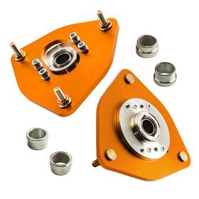 Maxpeedingrods 90dzuh Adjustable Camber Plate Top Mount For Saab 9-2x 2004 2005 Spring Coil Pillow