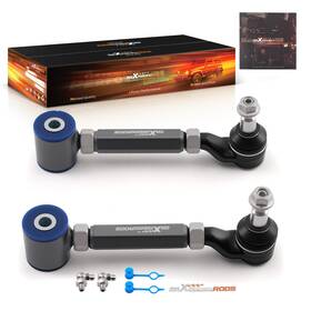Maxpeedingrods 98e6gn Adj. Rear Upper Camber Arms For Acura Tl 2004 2005 2006 2007 2008 Poly Bushing