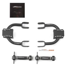 Maxpeedingrods Ahjdm6 Front Upper Control Arm And Rear Camber Kit For Honda Civic Del Sol 93-97 Integra