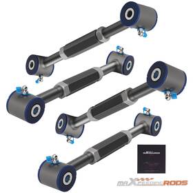 Maxpeedingrods Ahkt34 4pcs Adjustable Alignment Rear Camber Toe Arms Kit For 1998-2002 Honda Accord