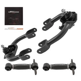 B3uo08 Maxpeedingrods 4x Front Upper A-arms Rear Camber Control Arms Kit For Honda Civic 1992-1995 B3uo08 Maxpeedingrods 4x Front Upper A-arms Rear Camber Control Arms Kit For Honda Civic 1992-1995