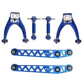 Bmkz8q Maxpeedingrods Control Arm Suspension Kit For Honda Civic 1996-2000 Front Upper Rear Lower 6pcs