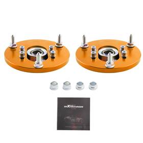 C3kd7b Maxpeedingrods Front Ball Bushing Top Upper Mounts For Bmw E46 Adjustable Camber Plate C3kd7b Maxpeedingrods Front Ball Bushing Top Upper Mounts For Bmw E46 Adjustable Camber Plate